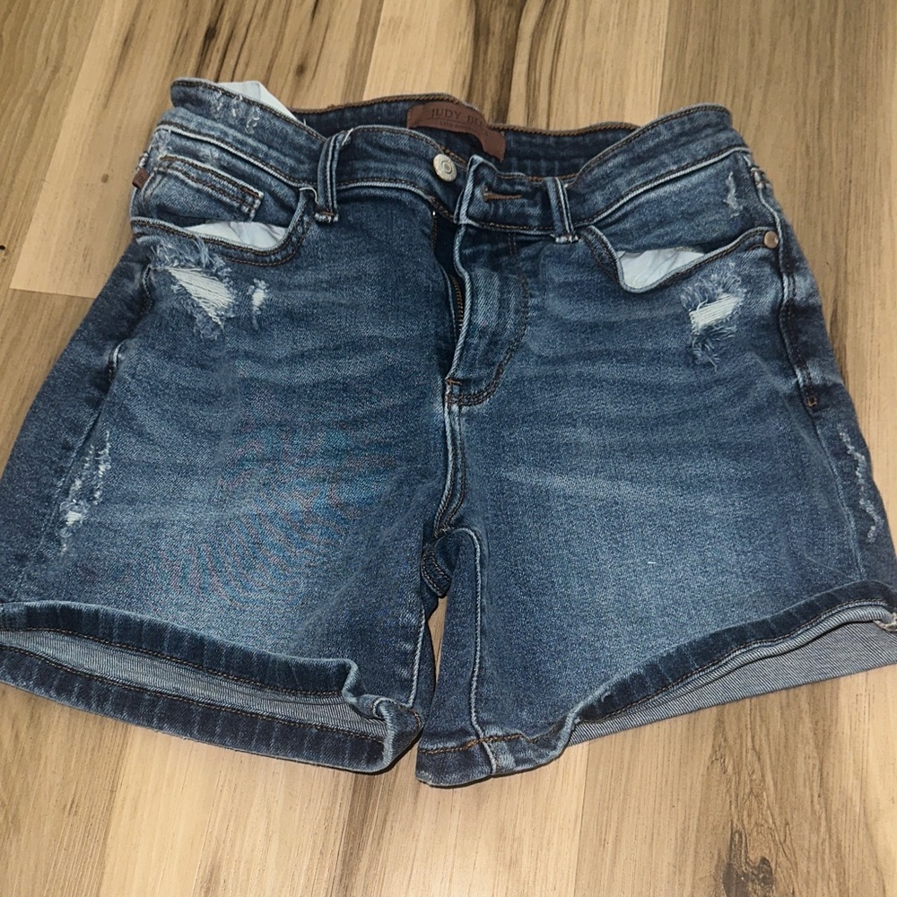 Judy Blue Women's Classic Blue Jean Shorts